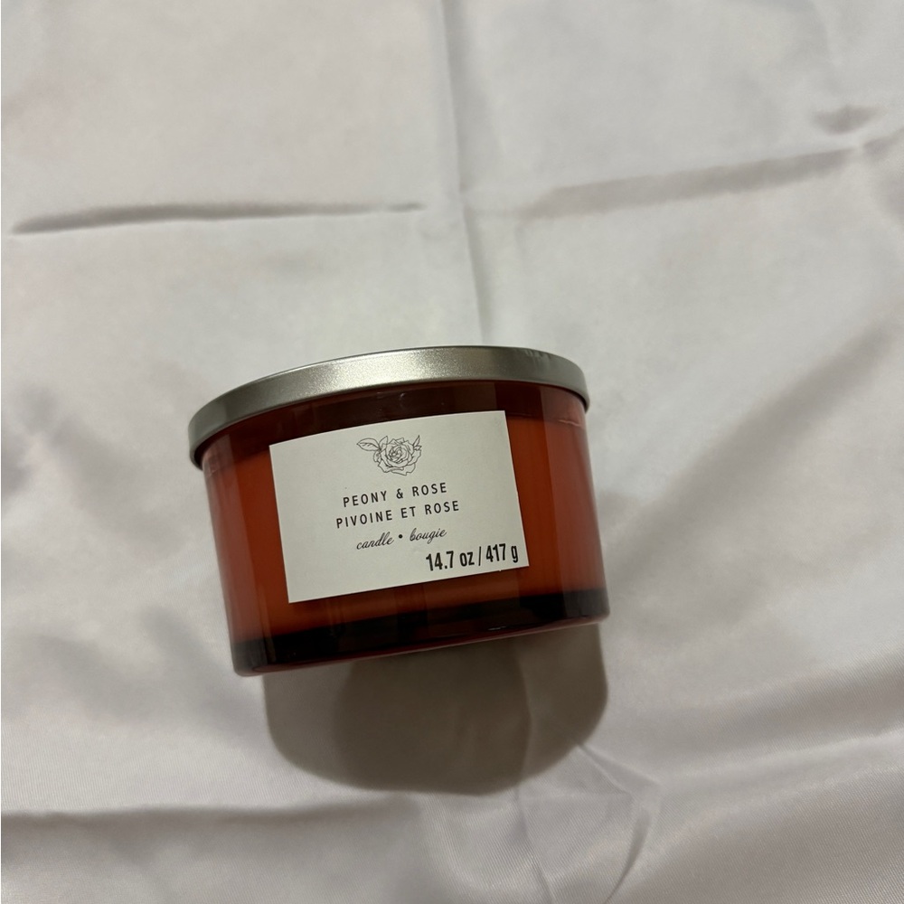 Ashland Peony & Rose 3-wick candle